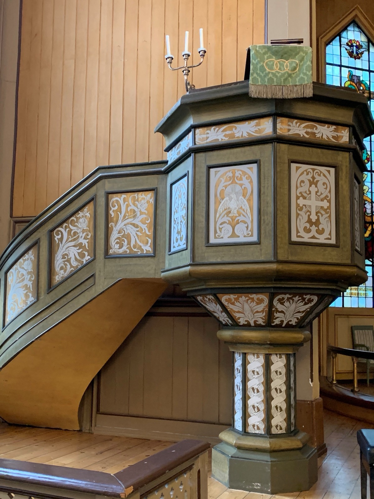 Preekstoel in Tromso domkirke, Tromso