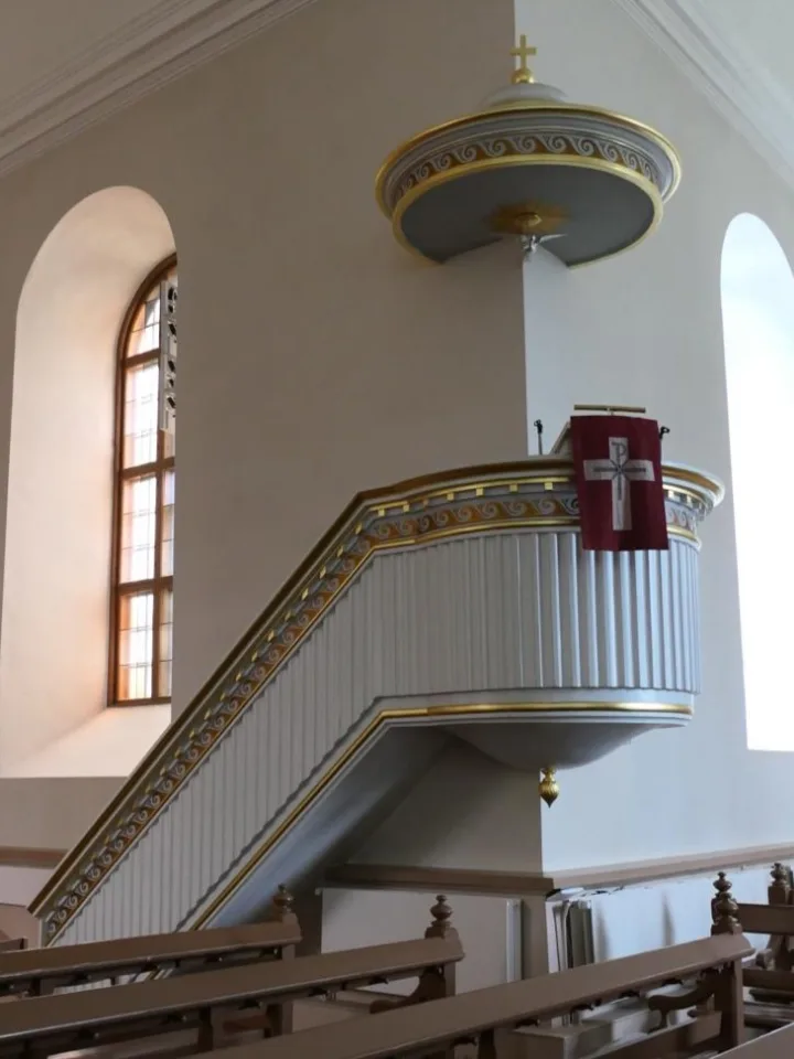 Pulpit at Kuopion tuomiokirkko, Kuopio