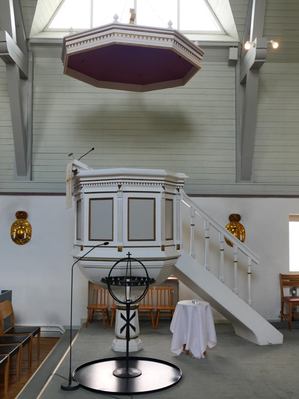 Preekstoel in Karesuando kyrka, Karesuando