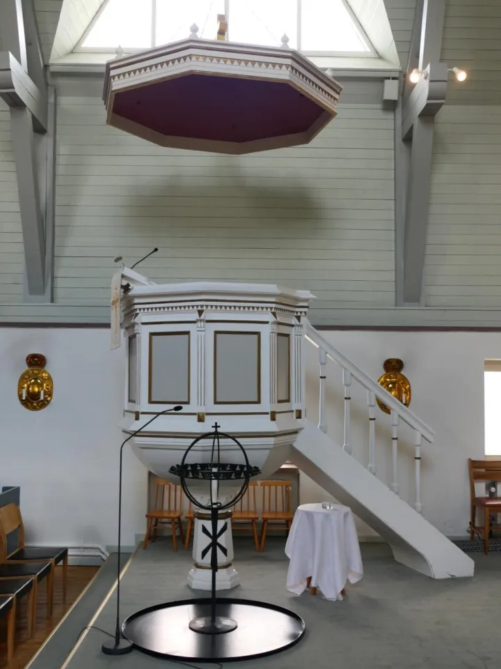 Preekstoel in Karesuando kyrka, Karesuando