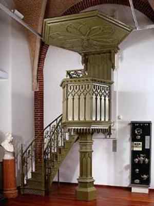 Pulpit at Rijksmuseum, Amsterdam
