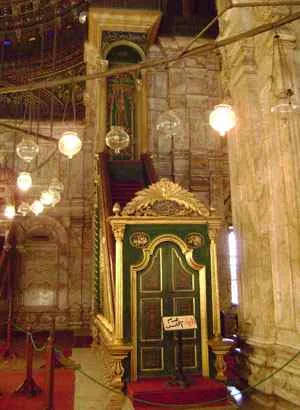 Preekstoel in Mohammad Ali Moskee, Cairo