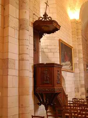 Preekstoel in St-Prierre-et St Paul, Grand Brassac