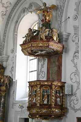 Preekstoel in St Martin, Essing
