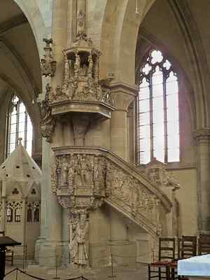 Preekstoel in Dom zu Magdeburg, Magdeburg