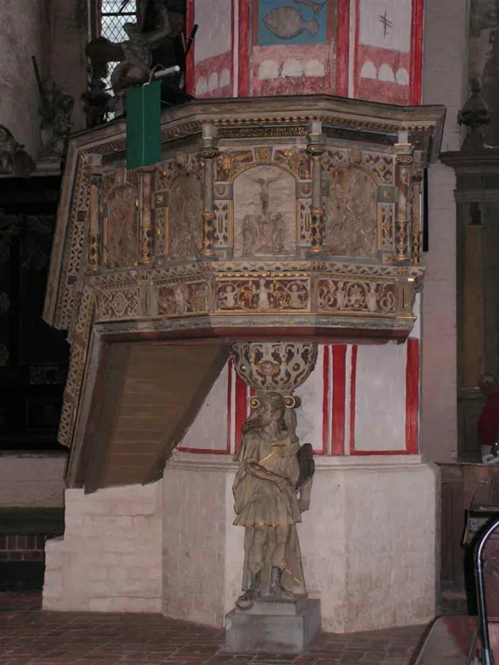 Preekstoel in St Jacobi, Stralsund