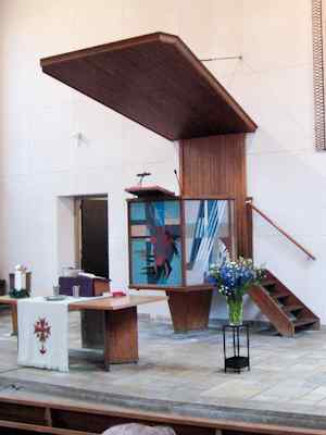 Pulpit at Remonstrantse Kerk, Vlaardingen