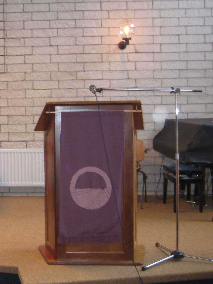Pulpit at De Vlam, Rhenen