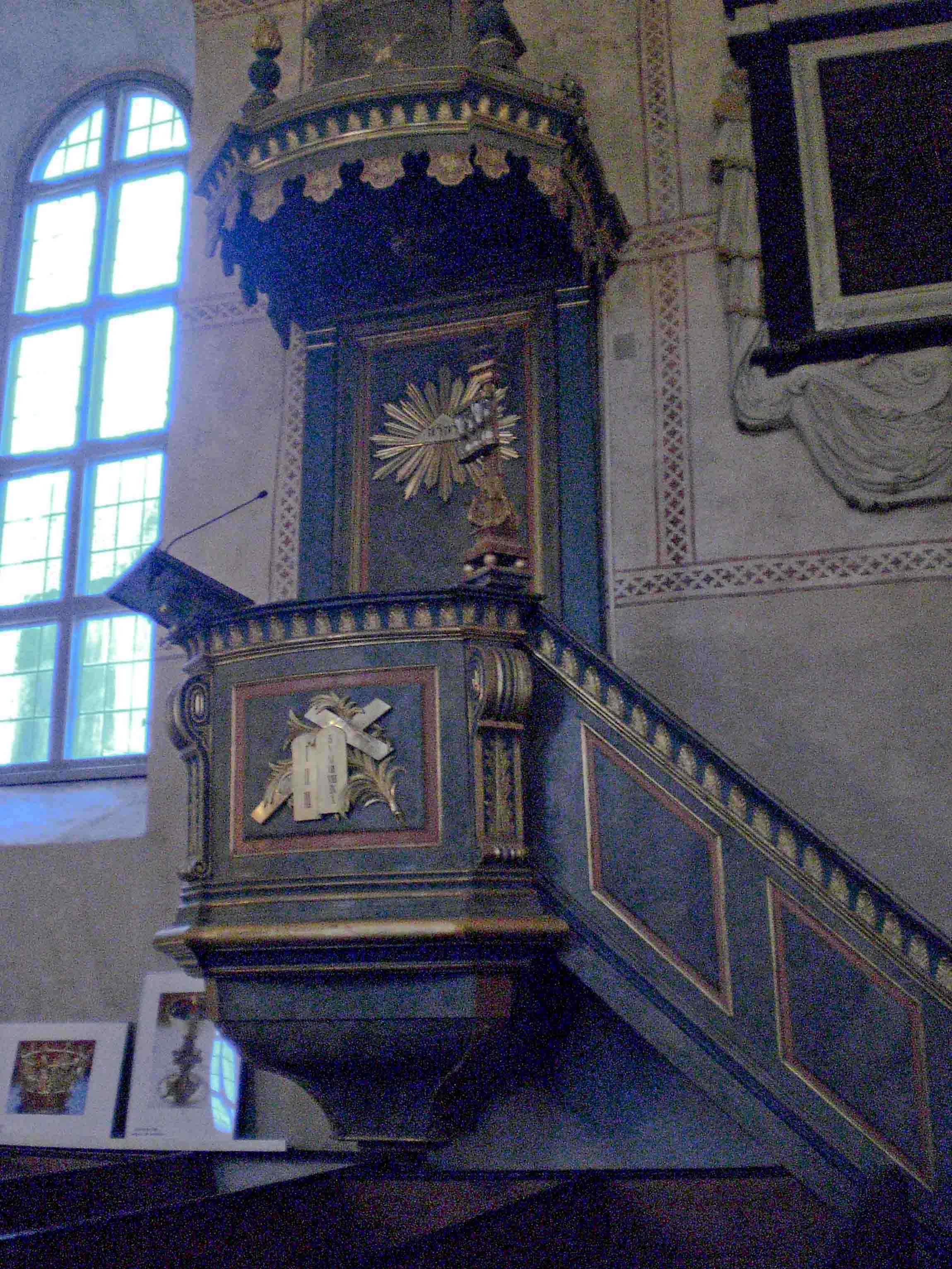 Preekstoel in Gamla Kyrka, Uppsala