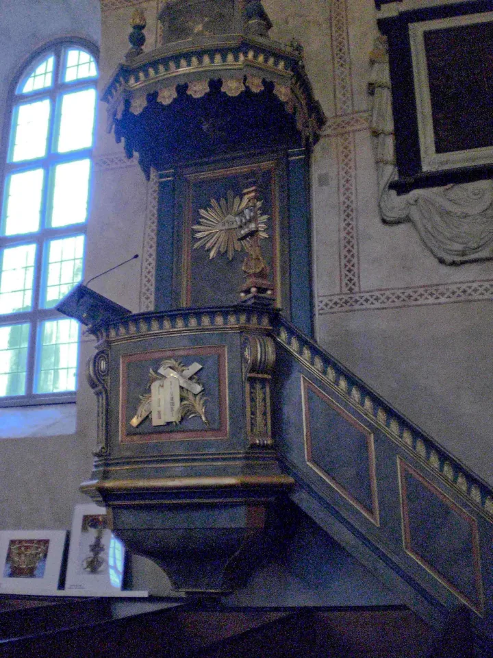 Preekstoel in Gamla Kyrka, Uppsala