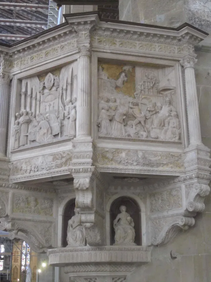Preekstoel in Santa Croce, Firenze