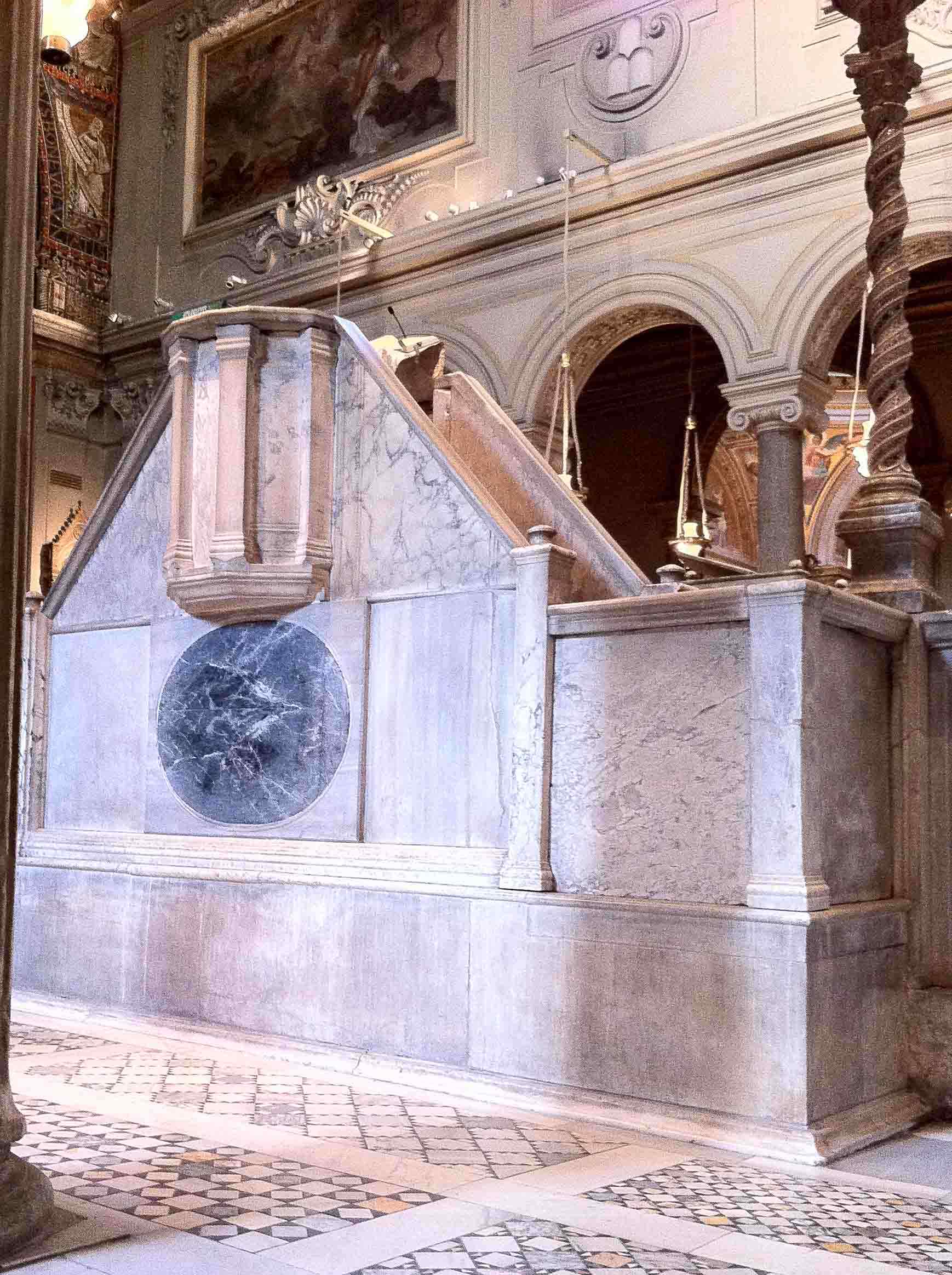 Pulpit at Basilica di San Clemente, Rome