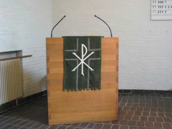 Preekstoel in Remonstrantse Kerk, Eindhoven