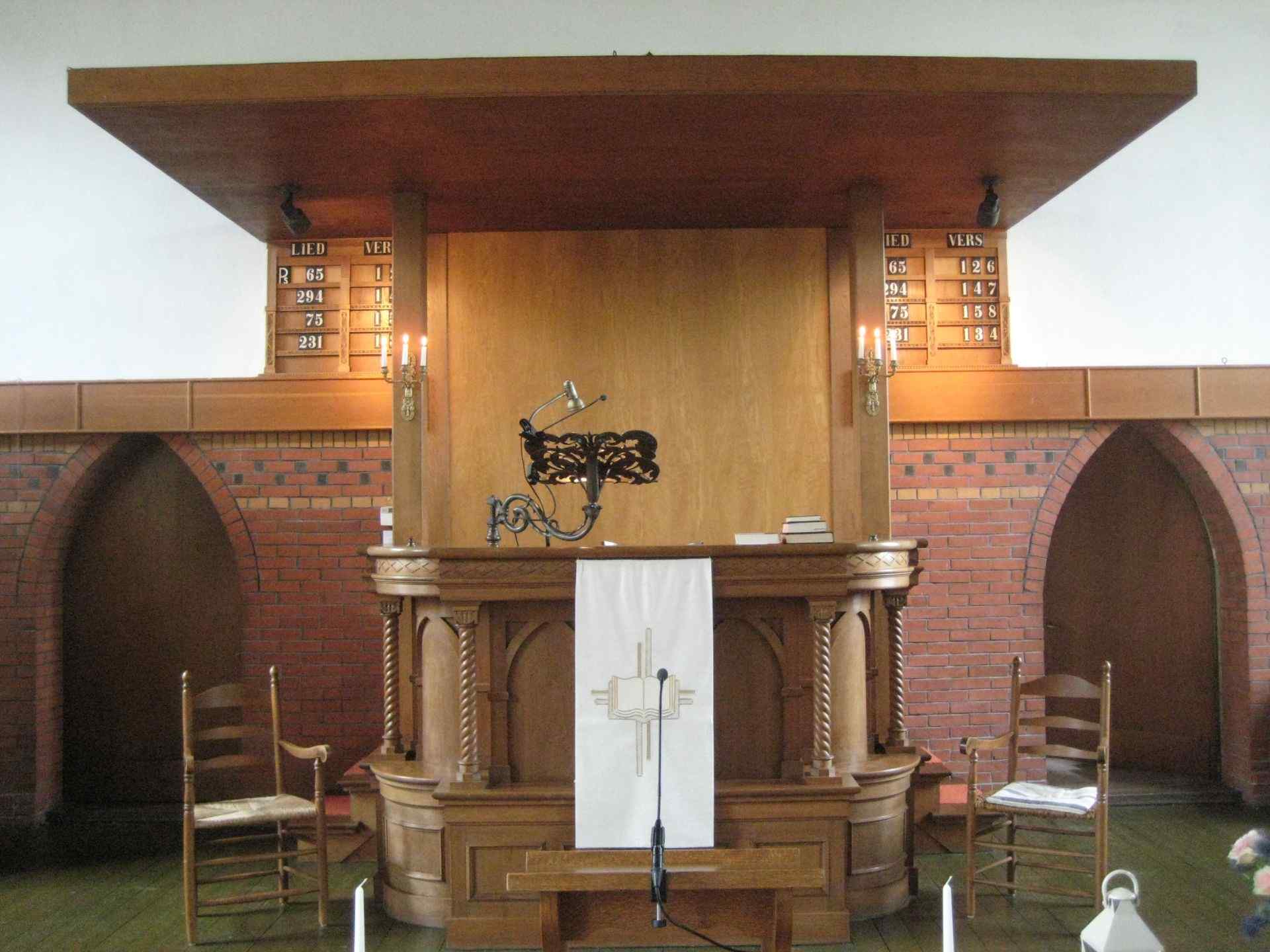 Pulpit at Remonstrantse Kerk, Lochem
