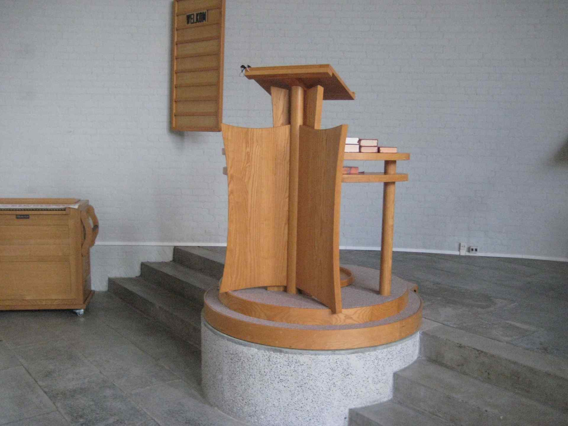 Pulpit at Verlosserkerk (PKN), Bussum