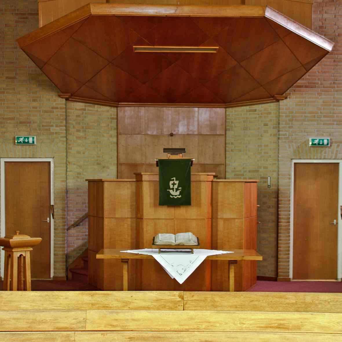 Pulpit at Maranathakerk, Enschede