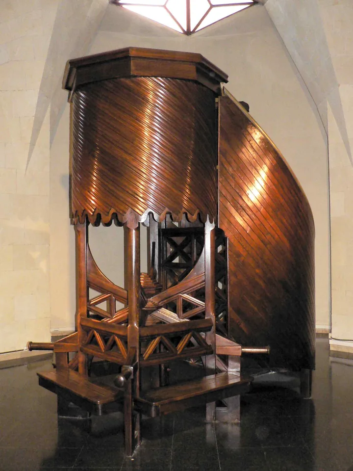 Pulpit at Basilica de La Sagrada Familia, Barcelona