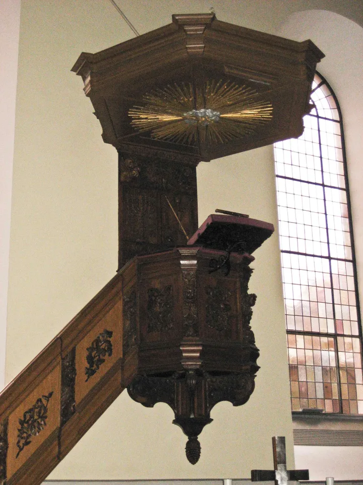 Pulpit at Neanderkirche, Dusseldorf
