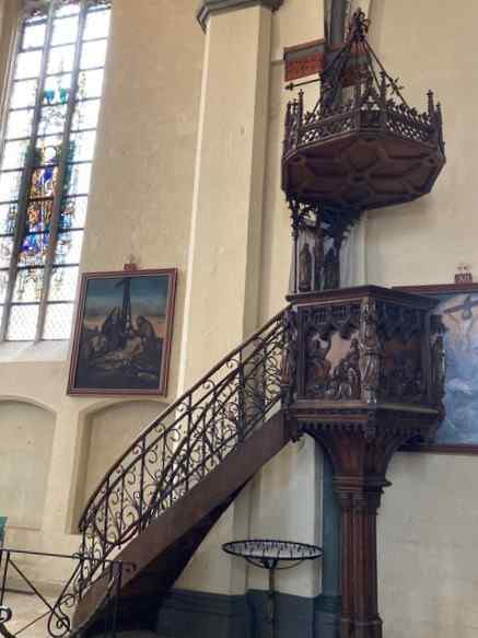 Preekstoel in Simon en Judas Thadeus, Ootmarsum