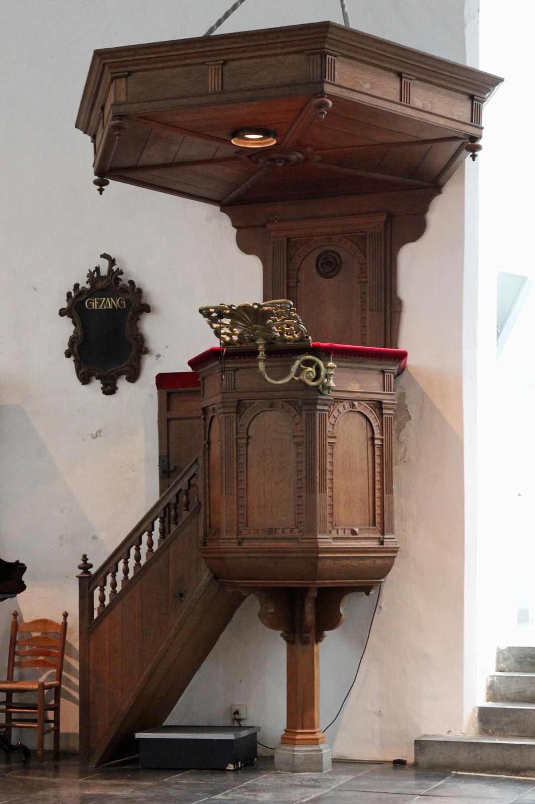 Pulpit at Geertekerk, Utrecht