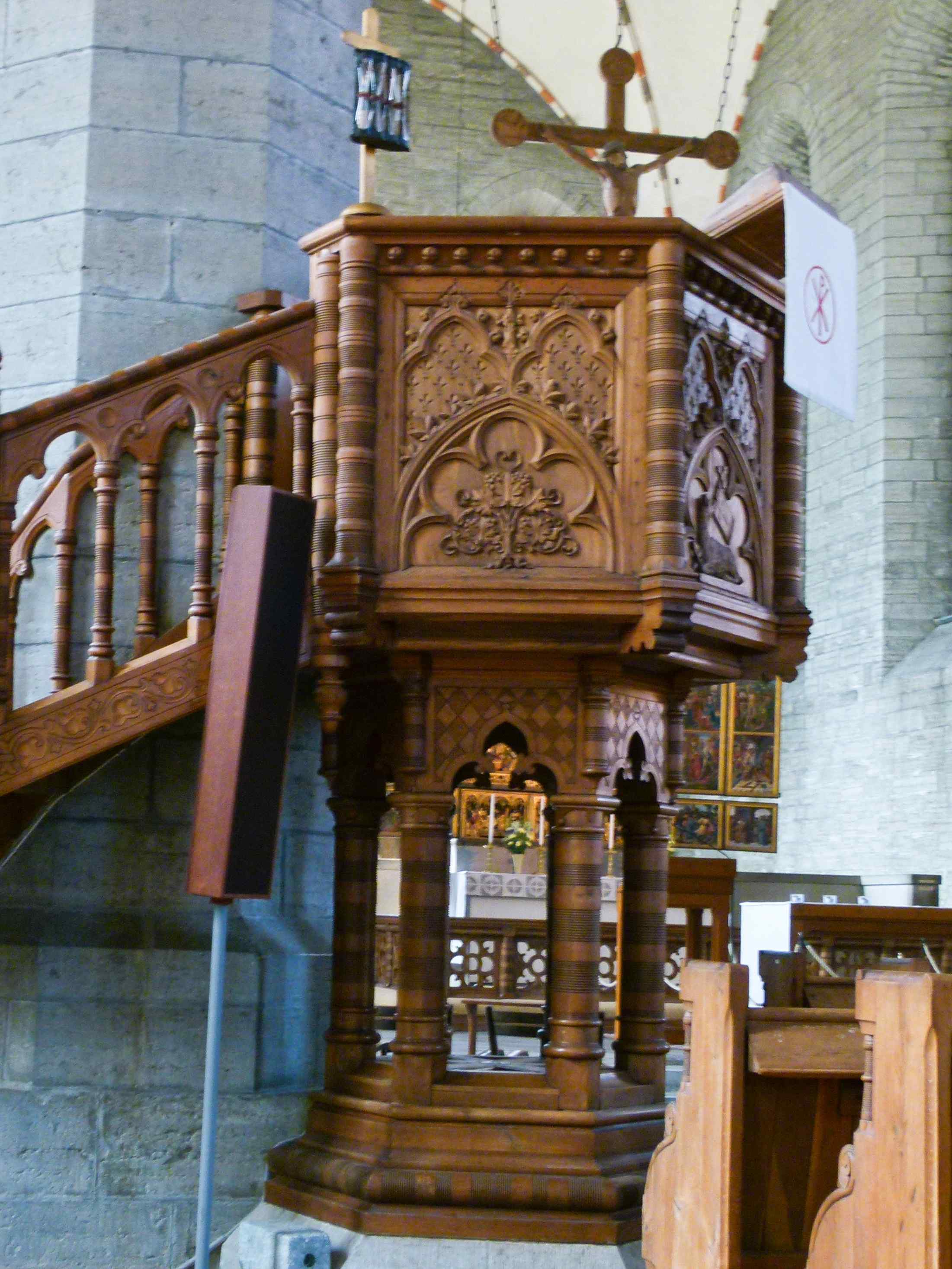 Preekstoel in Vadstena Kloster kyrka, Vadstena