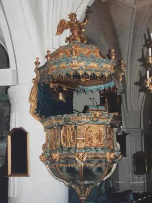 Preekstoel in Leksand Kyrken, Leksand