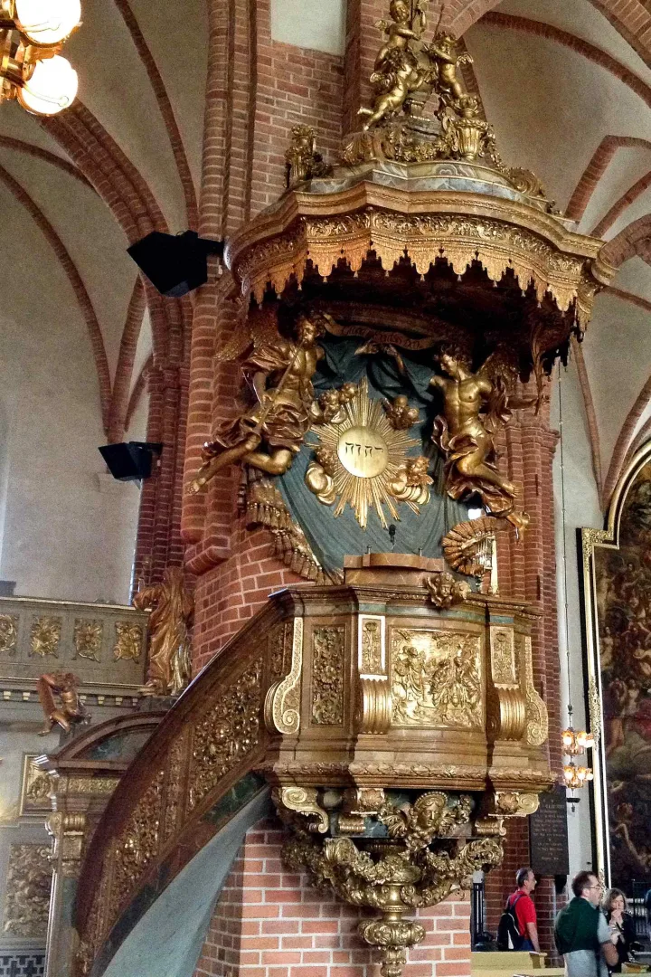 Preekstoel in Storkyrkan, Stockholm