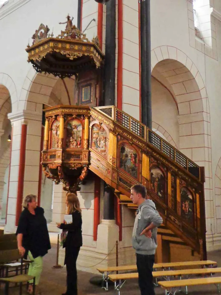 Preekstoel in Marktkirche St. Cosmas und Damian , Goslar