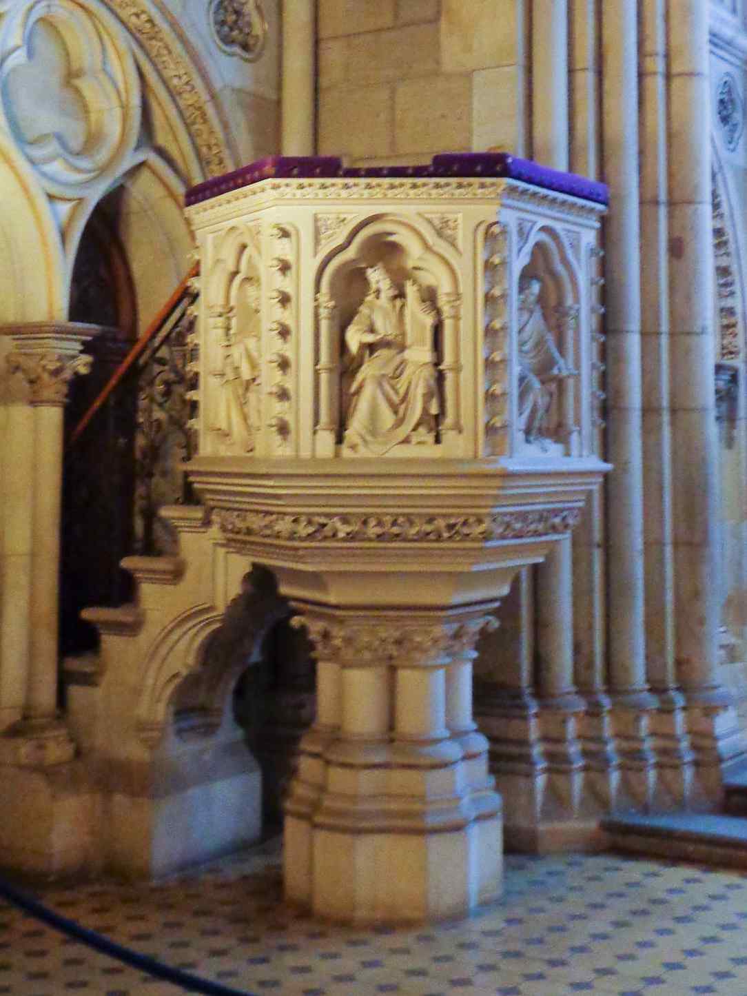 Preekstoel in Schlosskirche, Werningerode