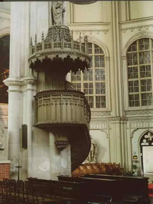 Preekstoel in Minoriten Kirche, Wenen