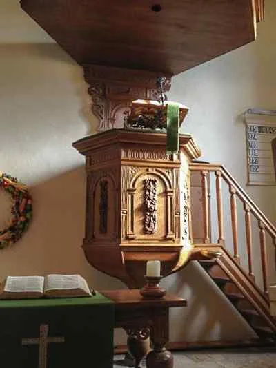 Pulpit at Johanneskerk, Diepenheim