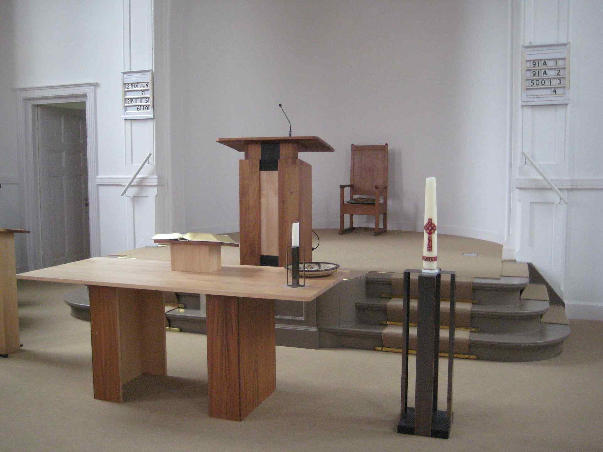 Pulpit at Remonstrantse Kerk, Oosterbeek