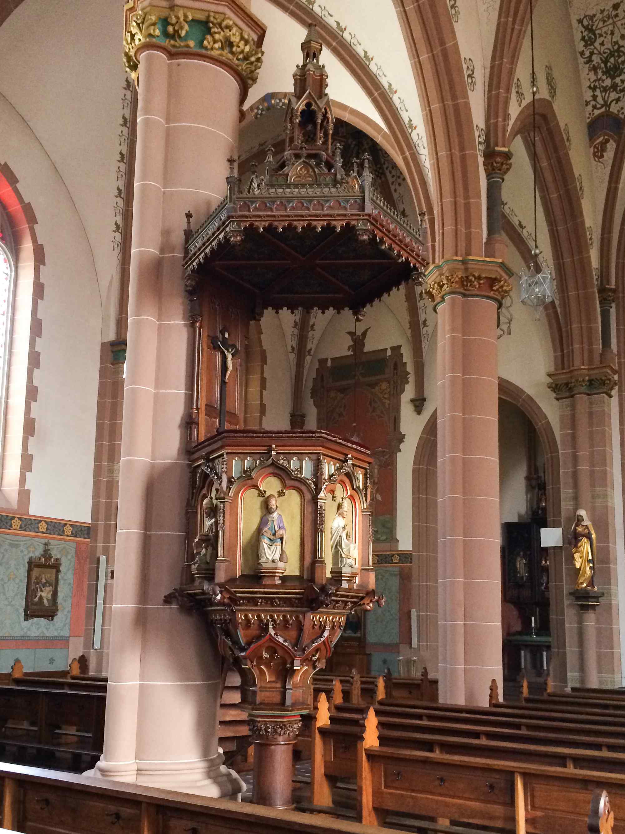 Preekstoel in St Martin, Schweich