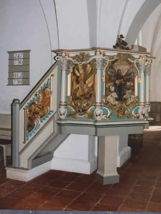 Preekstoel in Petri Kyrka, Malmö