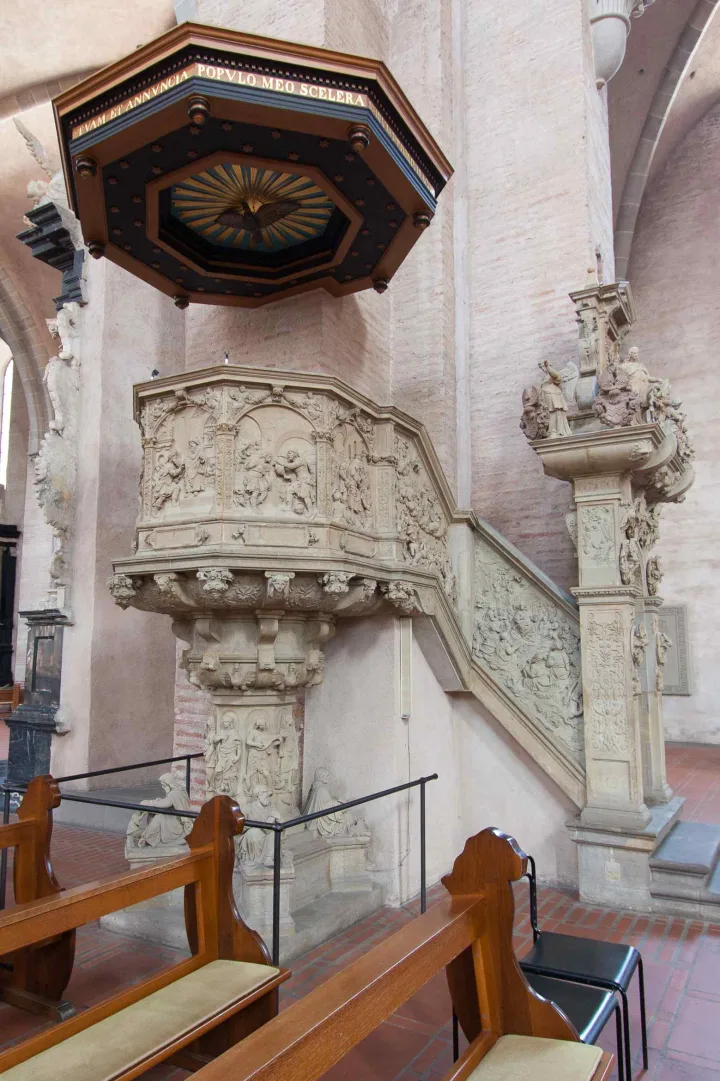 Preekstoel in Dom St Peter, Trier