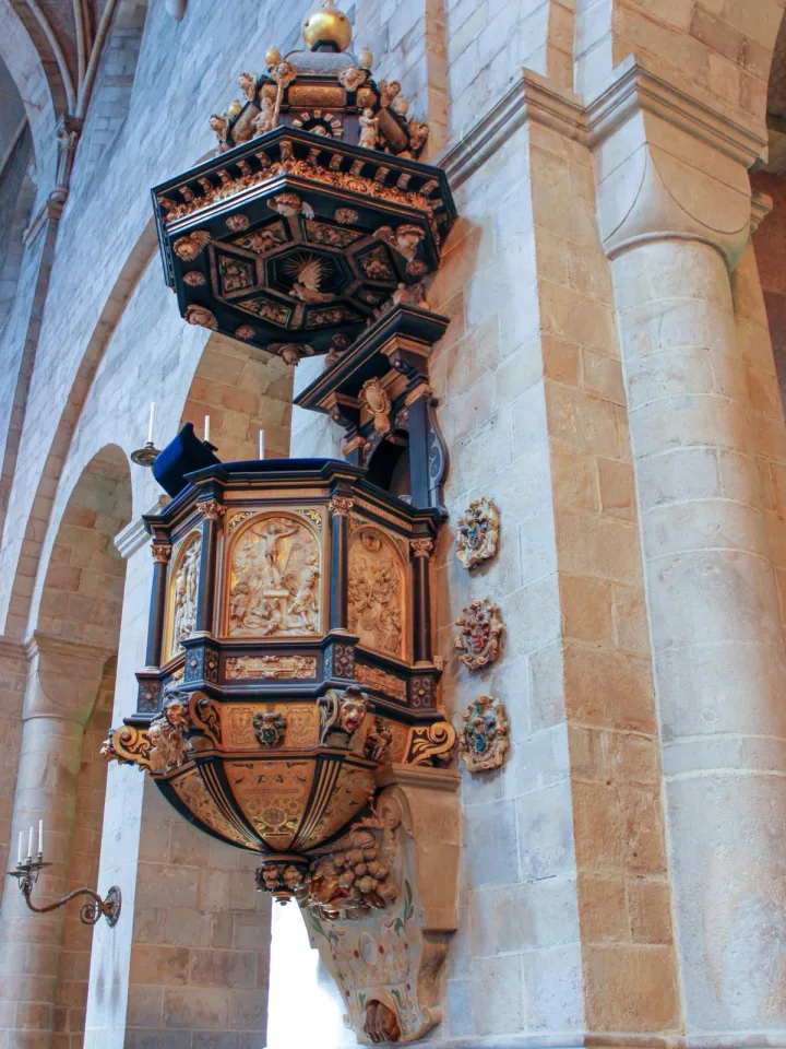 Preekstoel in Domkyrka, Lund