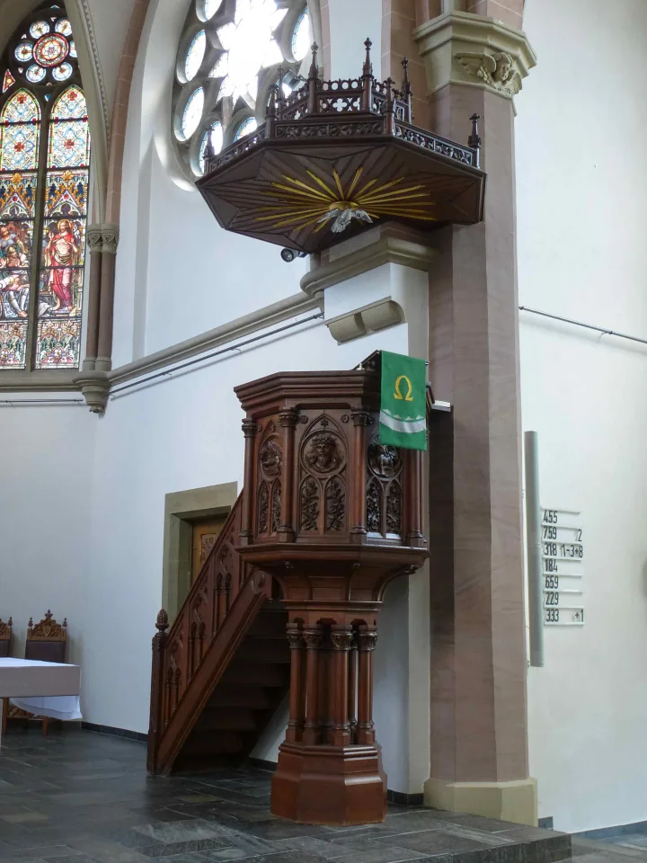 Pulpit at Martin-Luther Kirche, Detmold