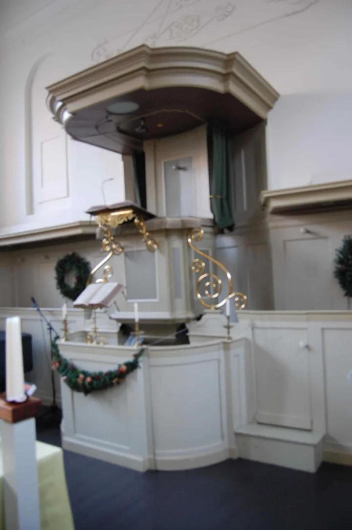 Pulpit at Doopsgezinde Kerk, Zwolle