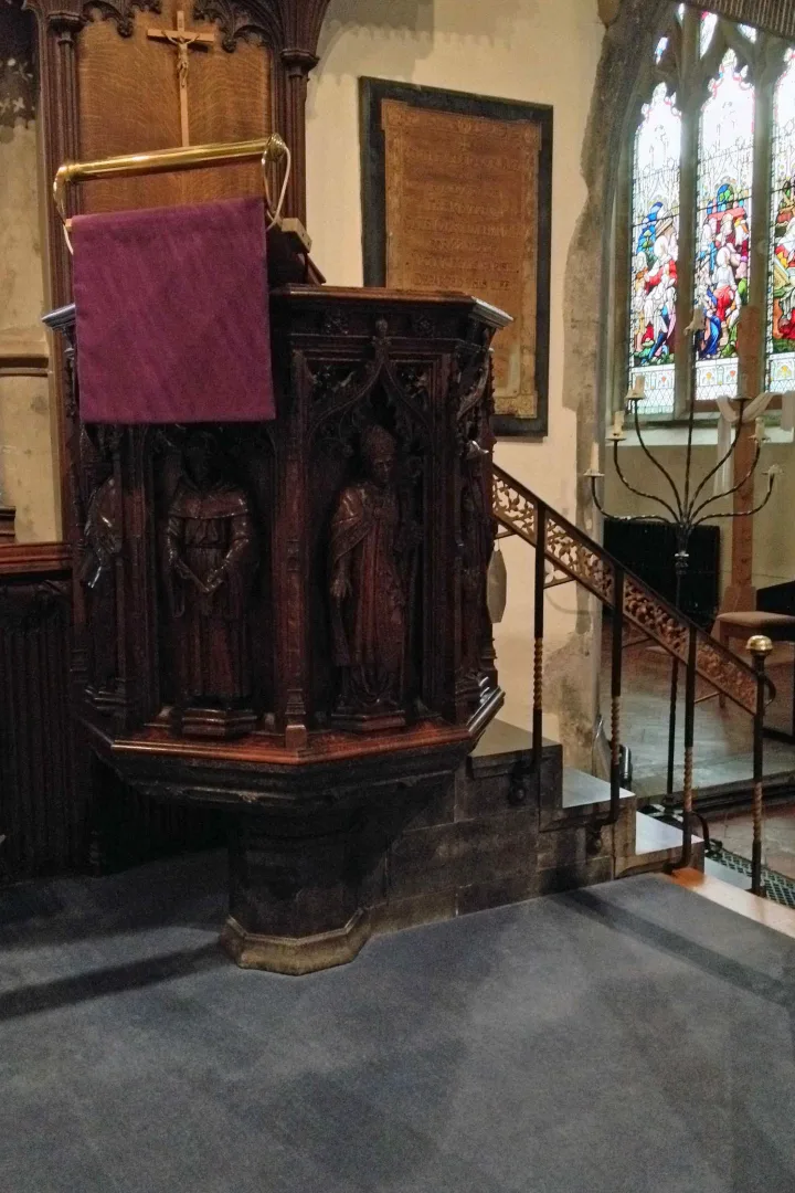 Preekstoel in St Mildred, Tenterden