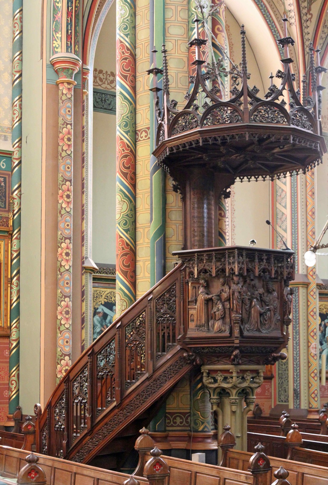 Pulpit at St Willibrorduskerk, Utrecht