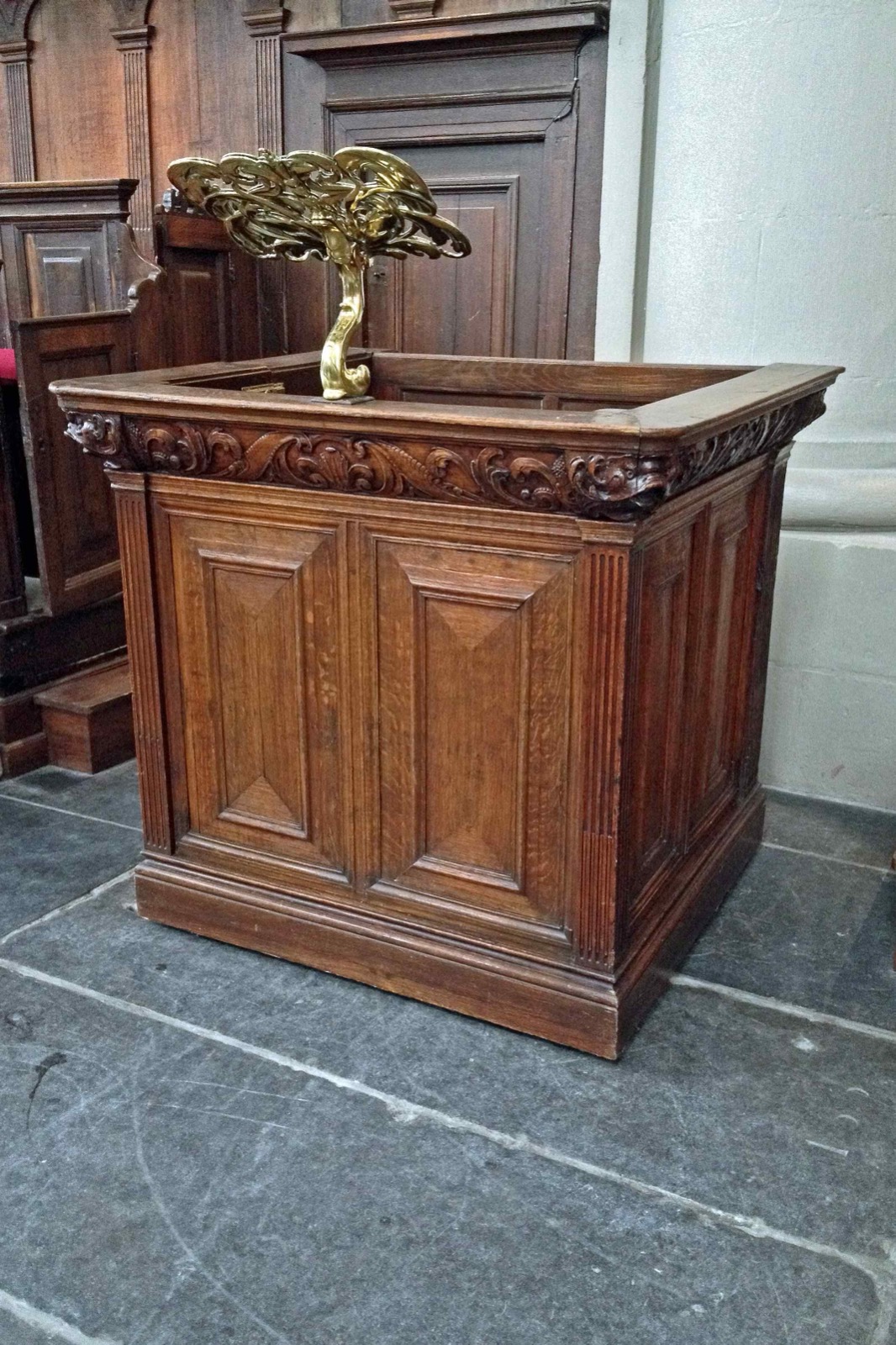 Preekstoel in Westerkerk, Amsterdam