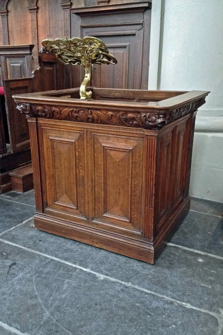 Preekstoel in Westerkerk, Amsterdam