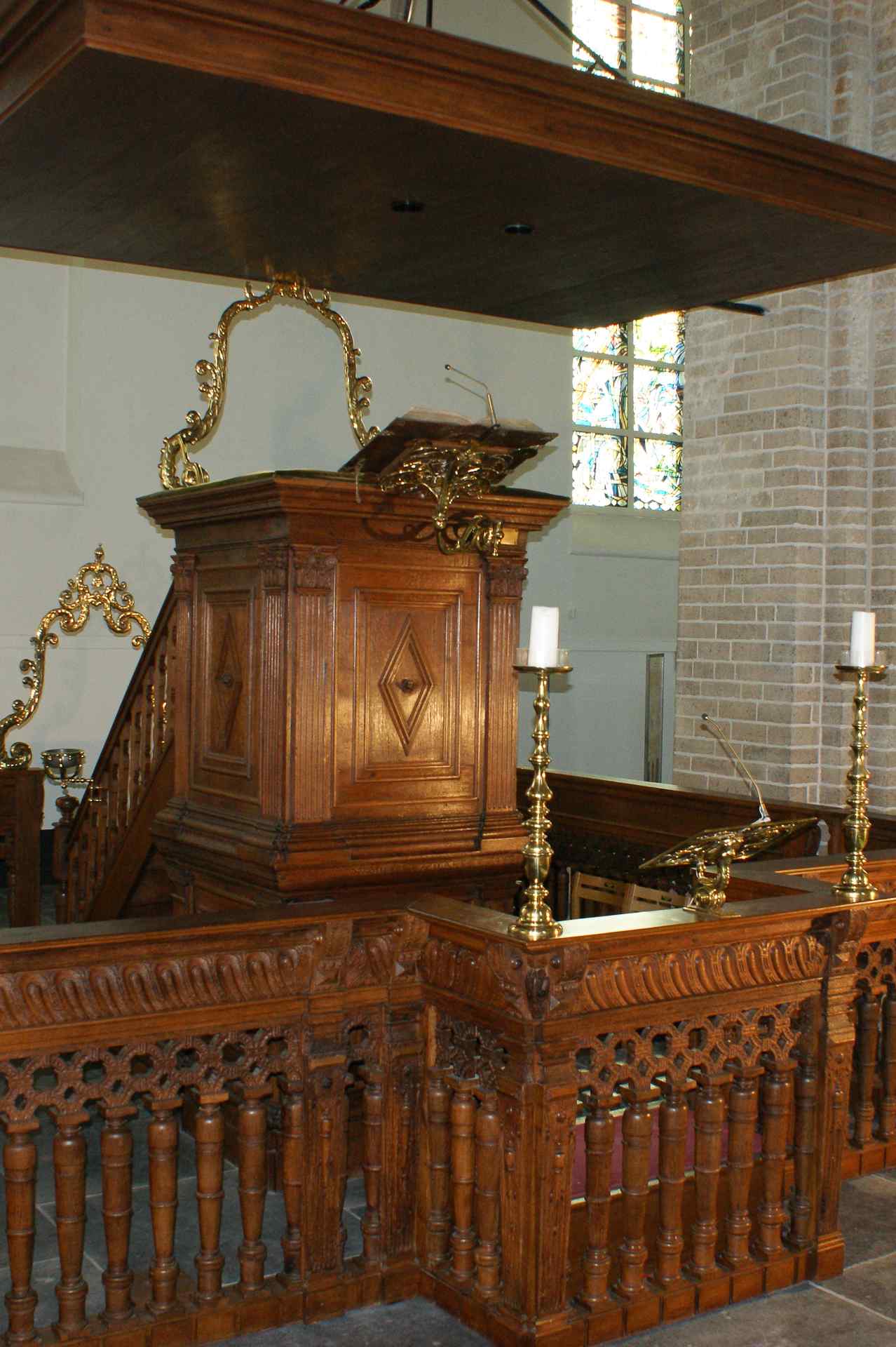 Pulpit at Nicolaikerk, Utrecht