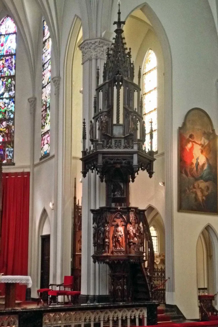 Preekstoel in De Papegaai, Amsterdam