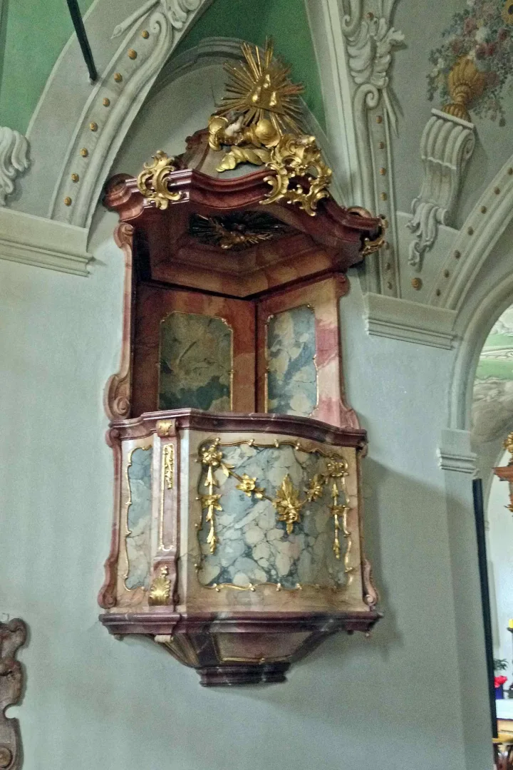Preekstoel in St Johannes am Imberg, Salzburg