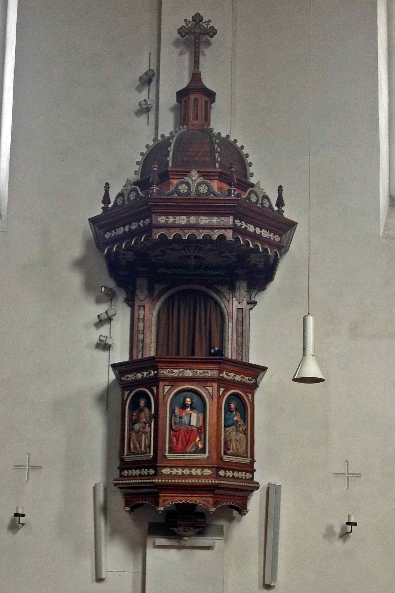 Preekstoel in Kapuzinerkirche, Salzburg