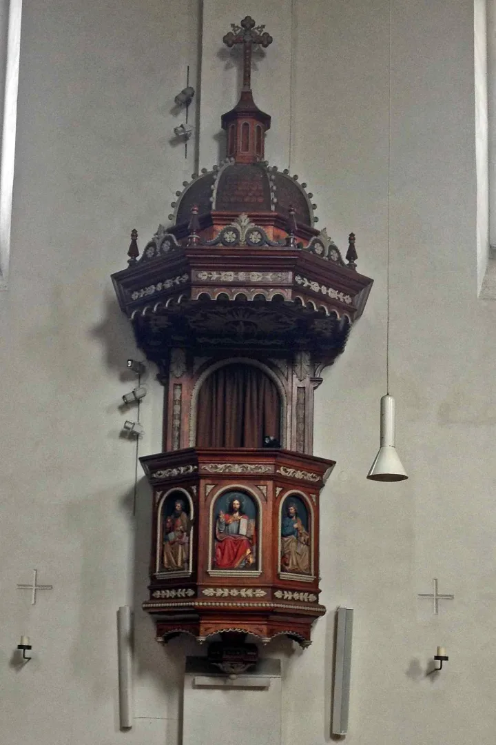 Preekstoel in Kapuzinerkirche, Salzburg