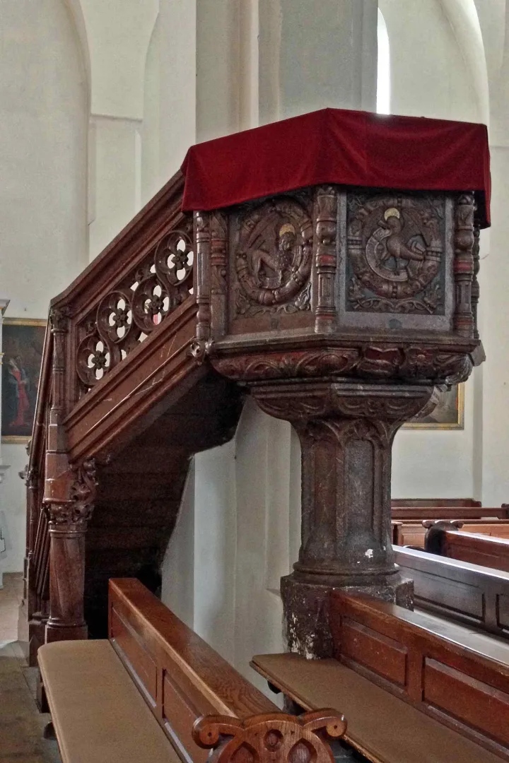 Preekstoel in Munster St Zeno, Bad Reichenhall