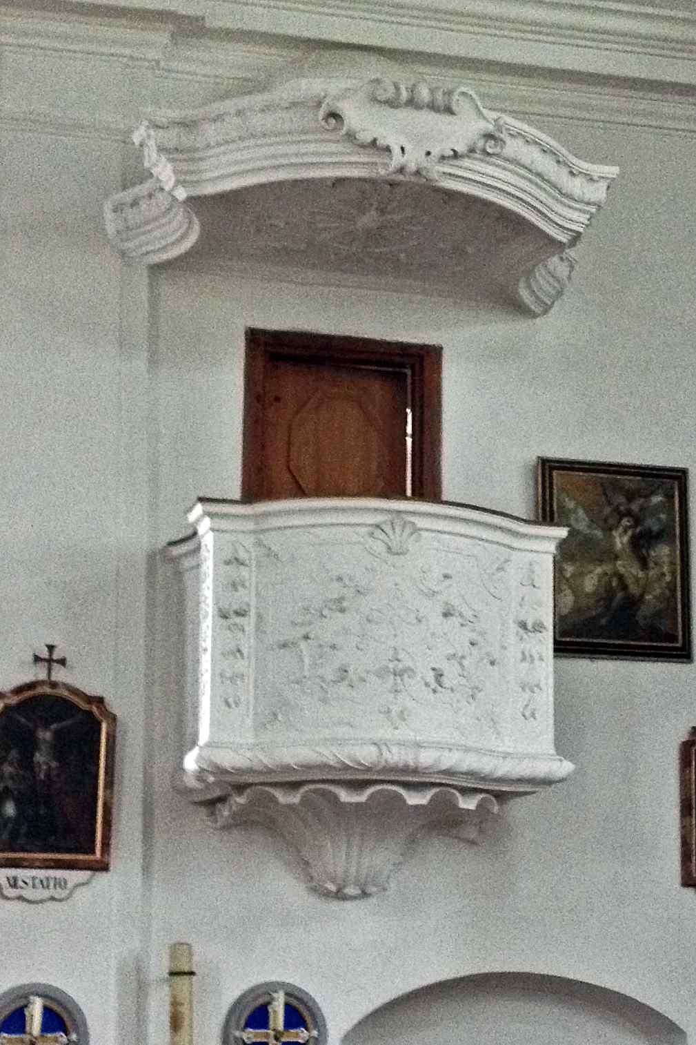 Pulpit at Wallfahrtskirche Maria¤ Heimsuchung, Marktschellenberg