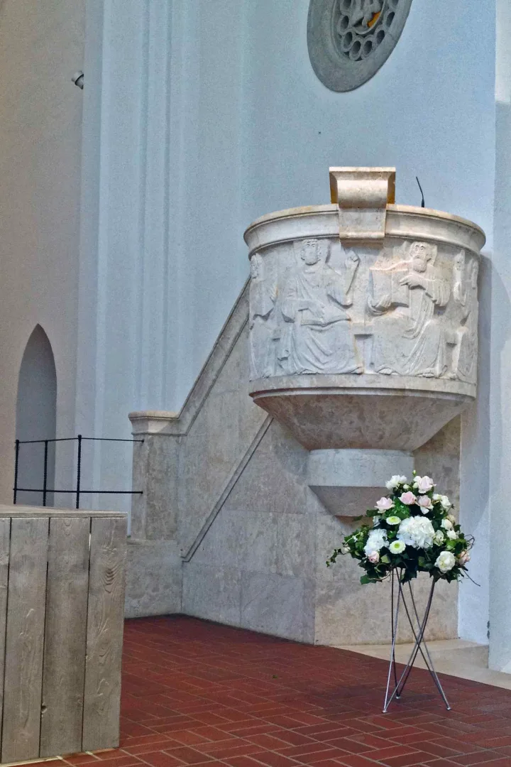 Preekstoel in Markuskirche, Munchen